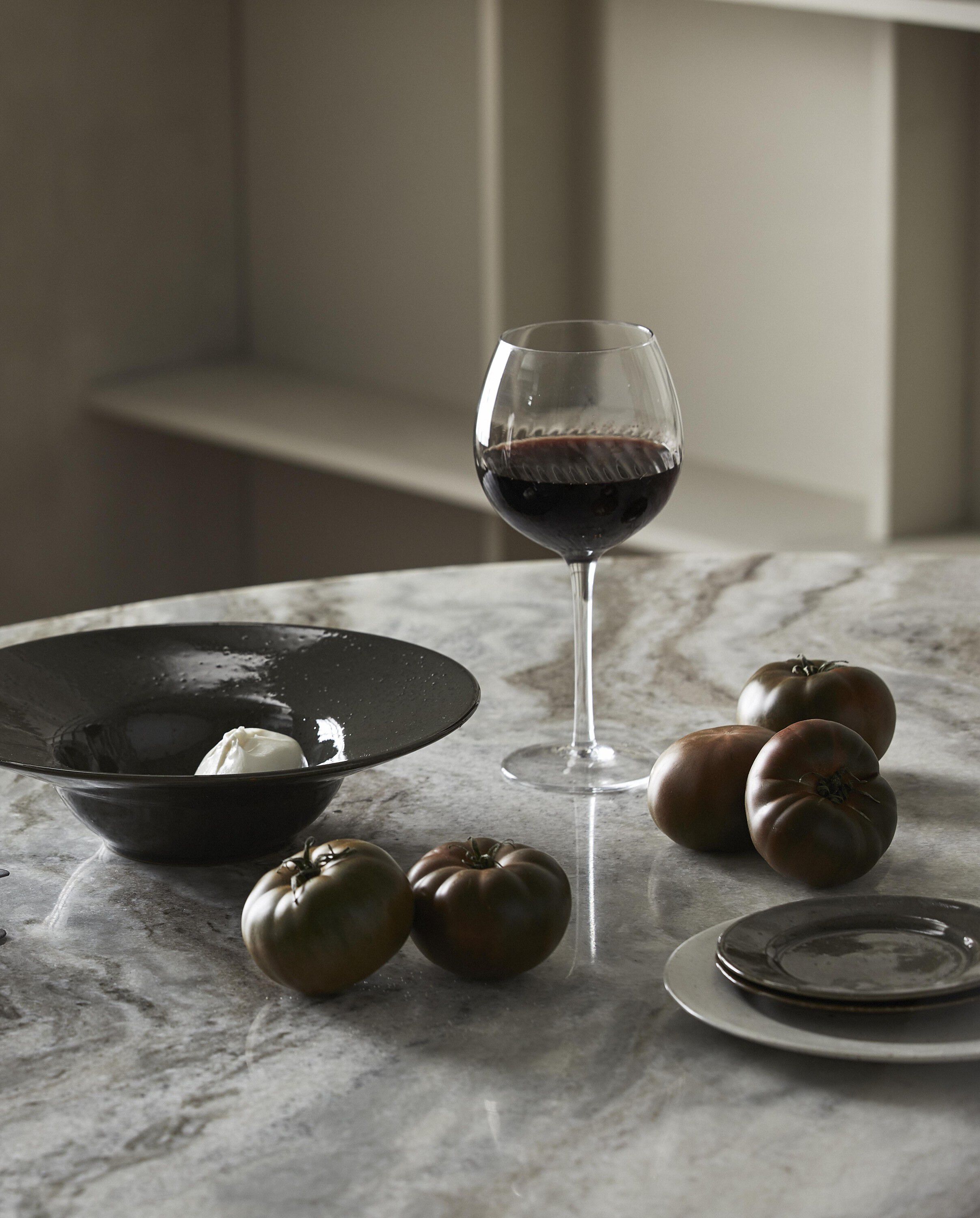 GRAWA saucer/cake plate, dark green