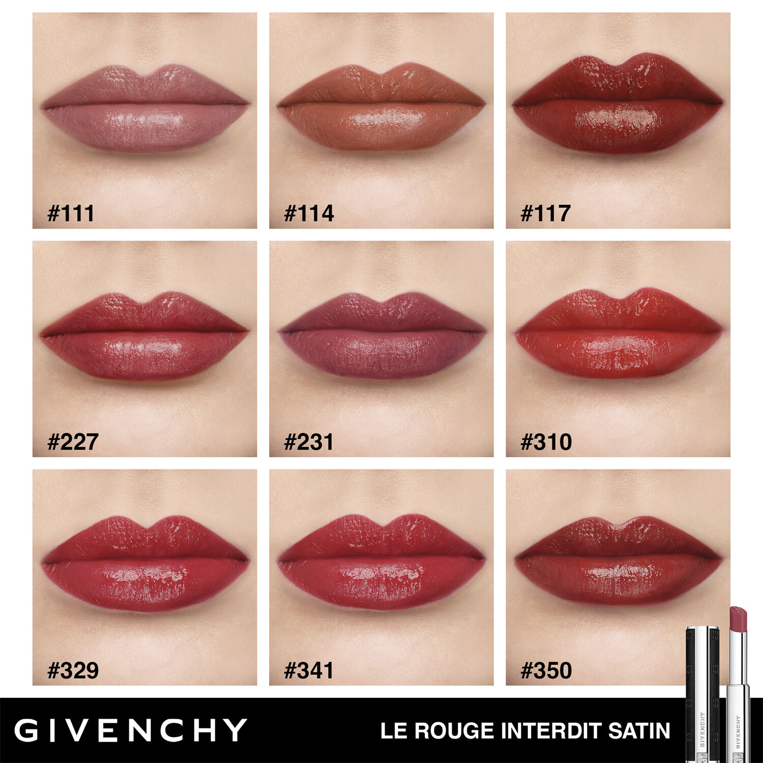 Le Rouge Interdit Satin Lipstick