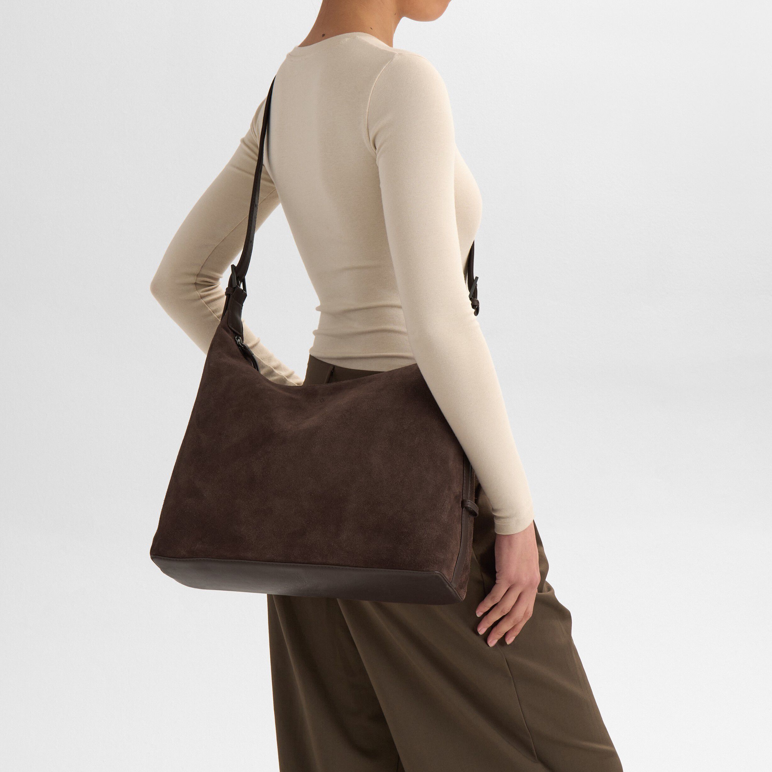 TribecaMBG Bag, Suede
