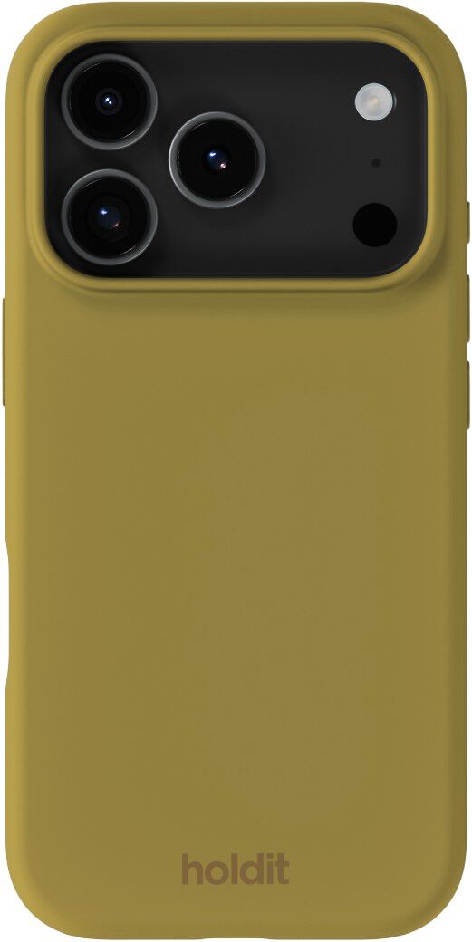 Silicone Case iPhone 17 Pro Warm Olive