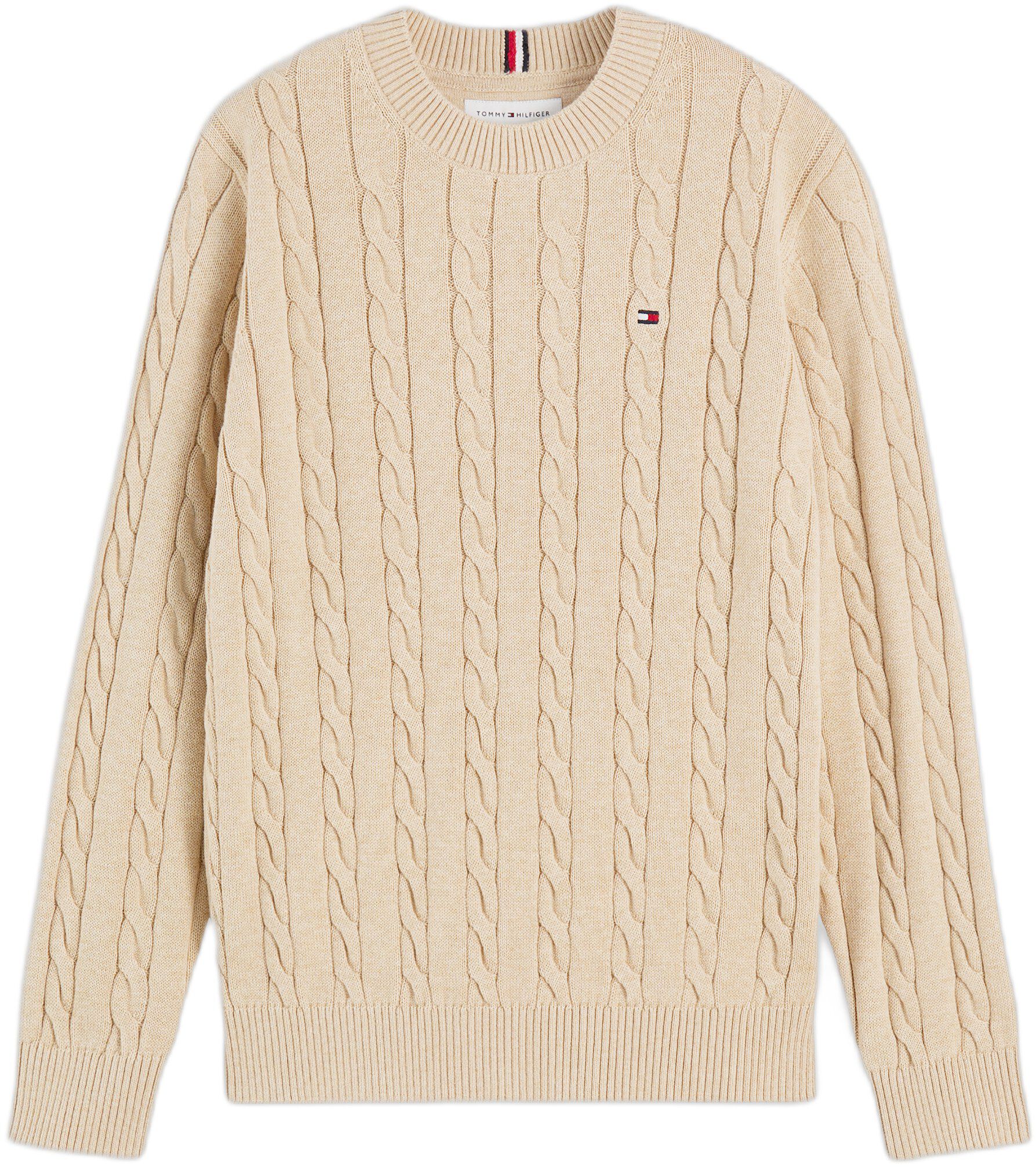 Cable Knit Crew Neck Jumper