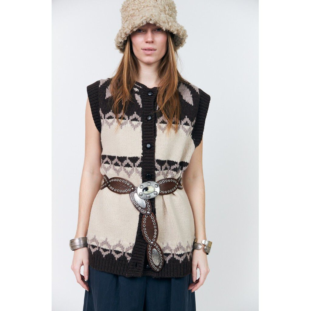 Cleoll Knit Vest Sl