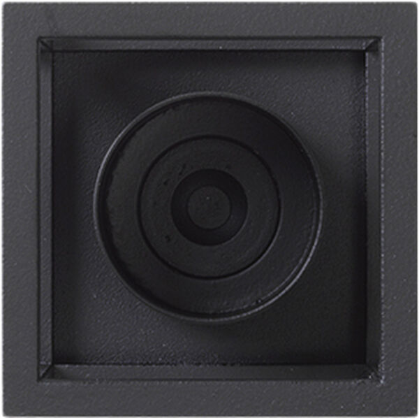 Kubus T, Candle Holder, Black