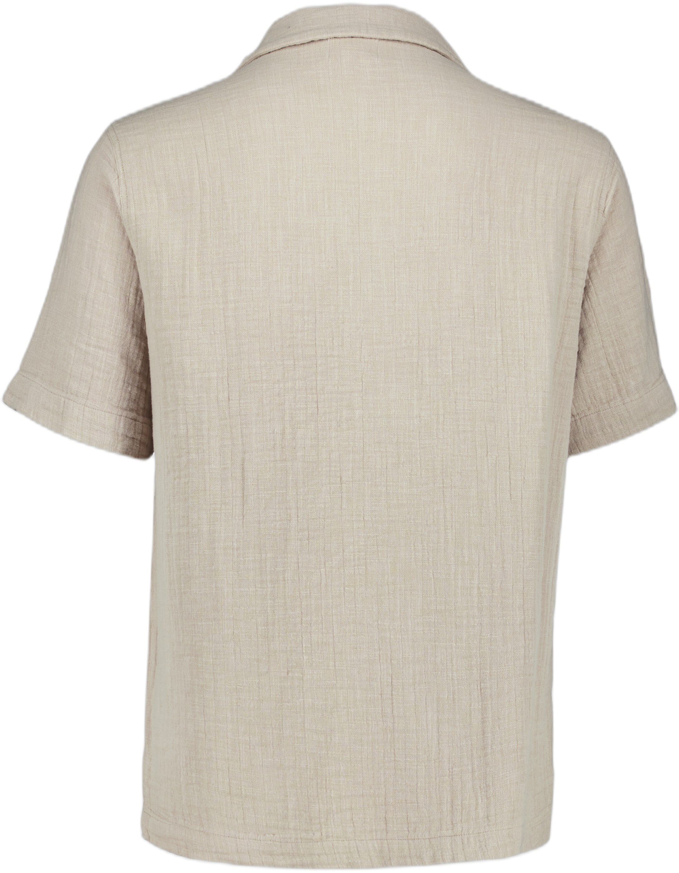 Cotton muslin resort shirt S/S