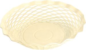 BREAD BASKET ROUND 24 cm - Creme