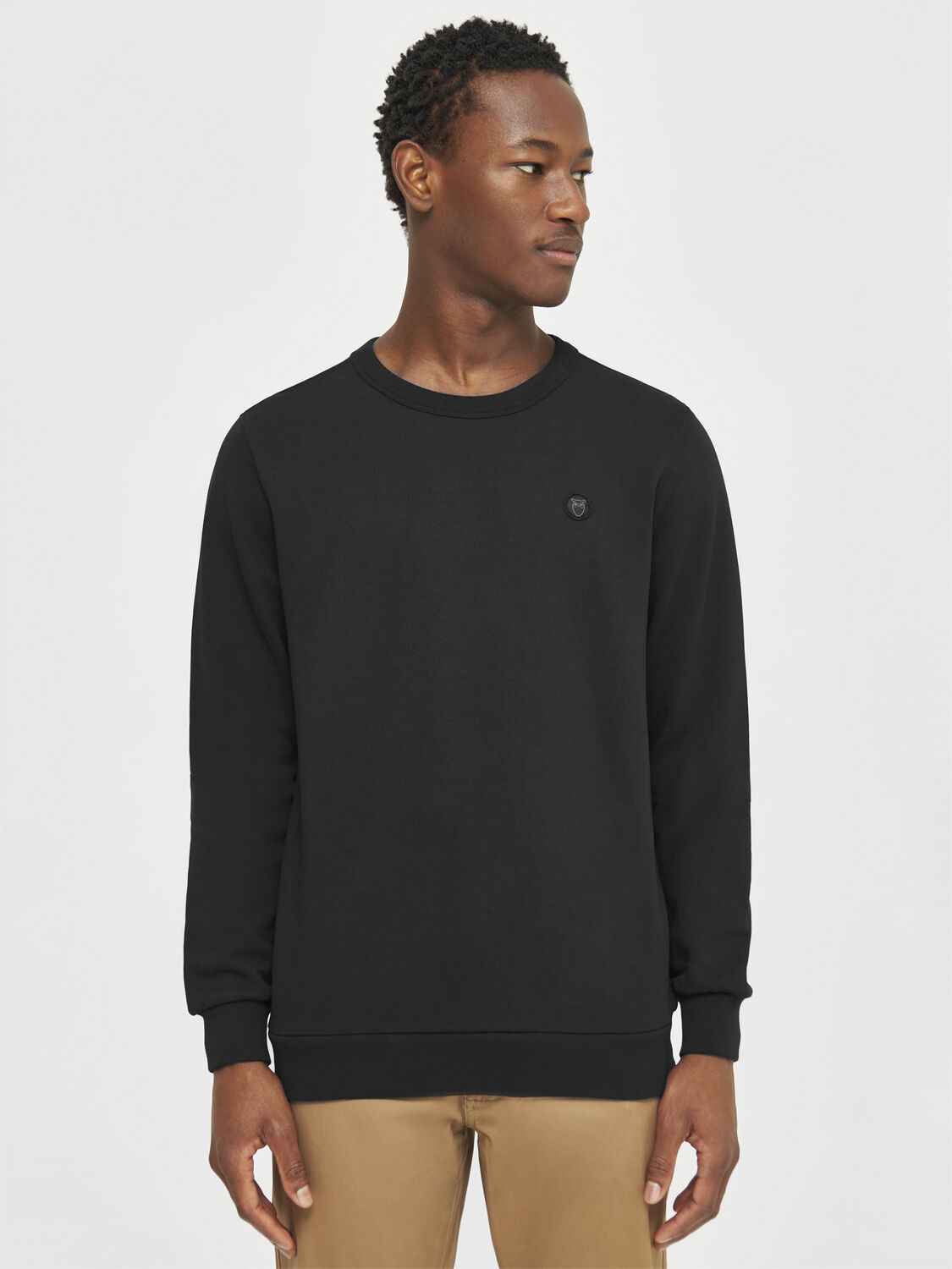 ERIK basic badge sweat - GOTS/Vegan
