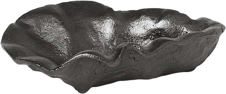 Oyster Bowl - Black Brass