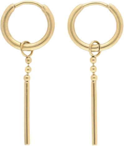 Earrings dots & bar