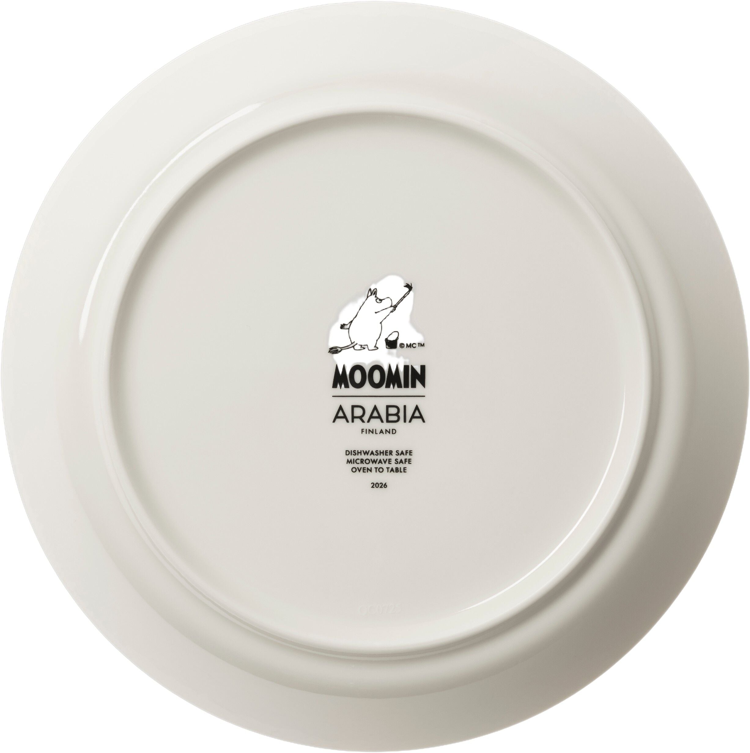 Moomin Arabia tallerken 19cm Ferieklar
