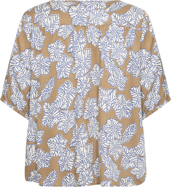 Curvy WA-GLADY 1 Bluse Mørk sand