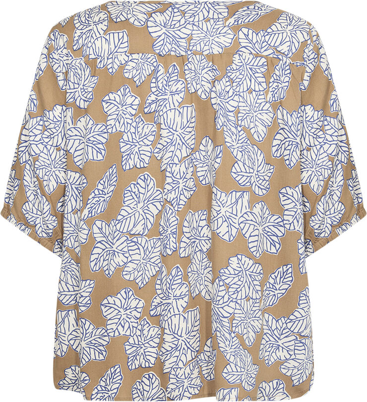 Curvy WA-GLADY 1 Bluse Mørk sand