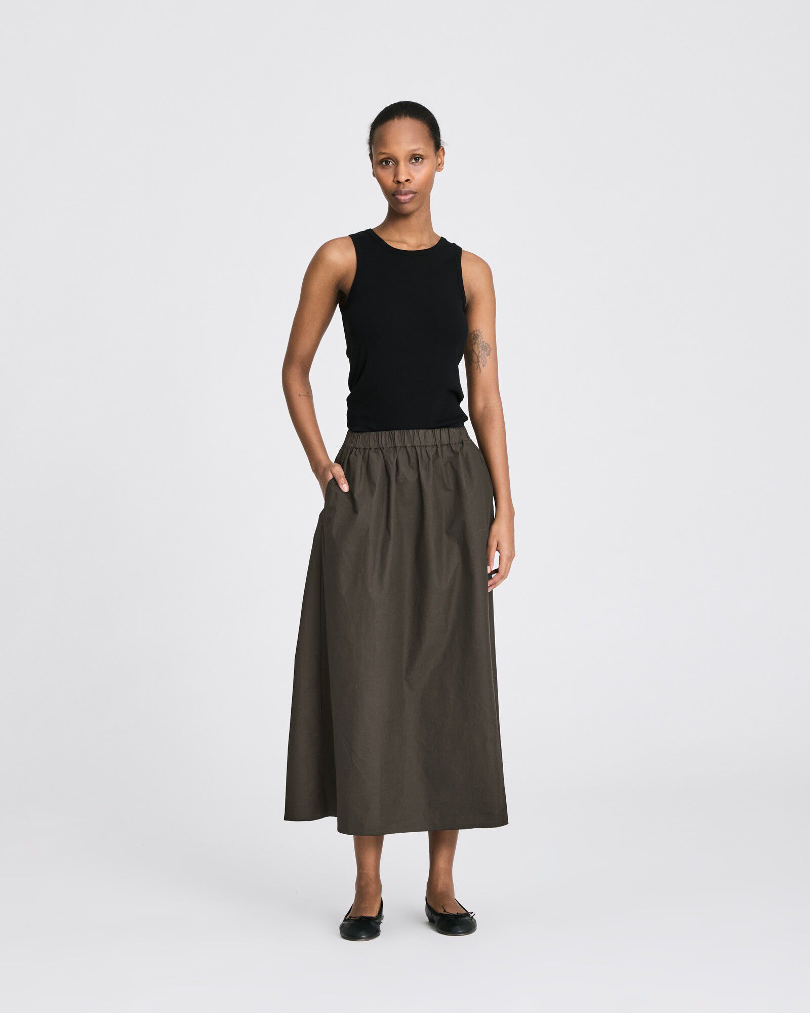 Alice Poplin Skirt GOTS