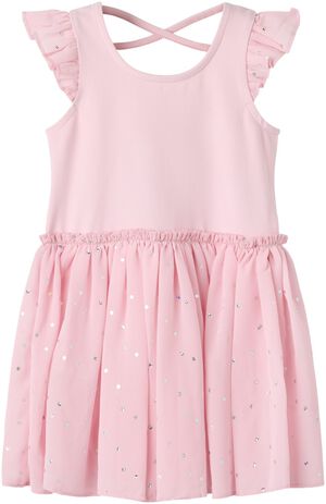 NMFTULLE SS DRESS
