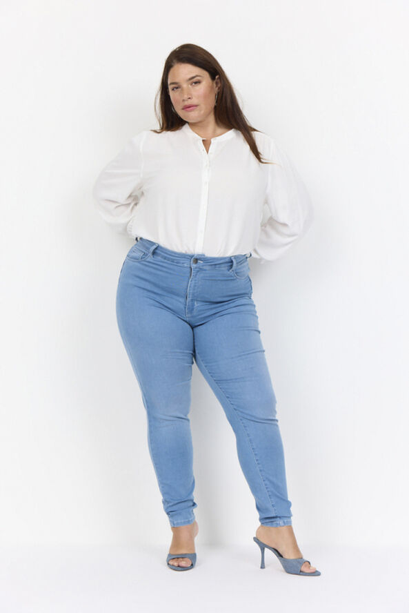 Curvy WA-SUMMER 11 Jeans Lys denim