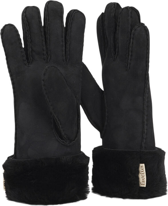 KELLY LONG - GLOWES - SHEEP SKIN W/ SHEARLING CUFF