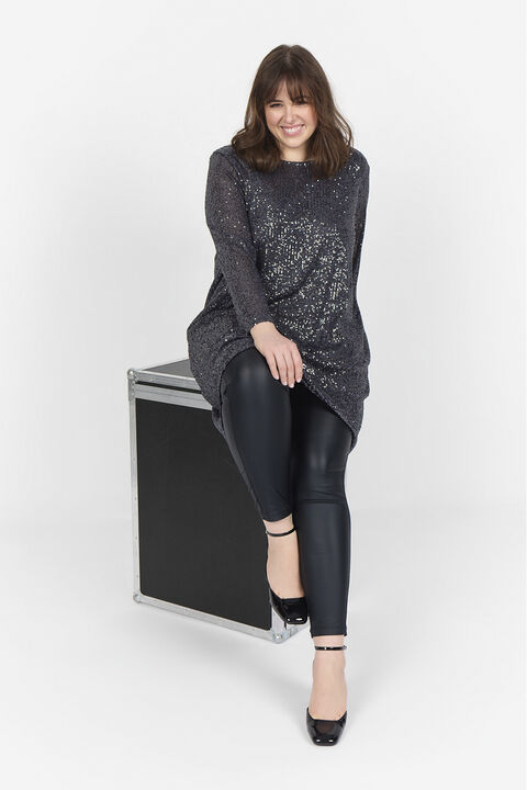 Curvy WA-KATHRINE 4 Kjole Mørk grå