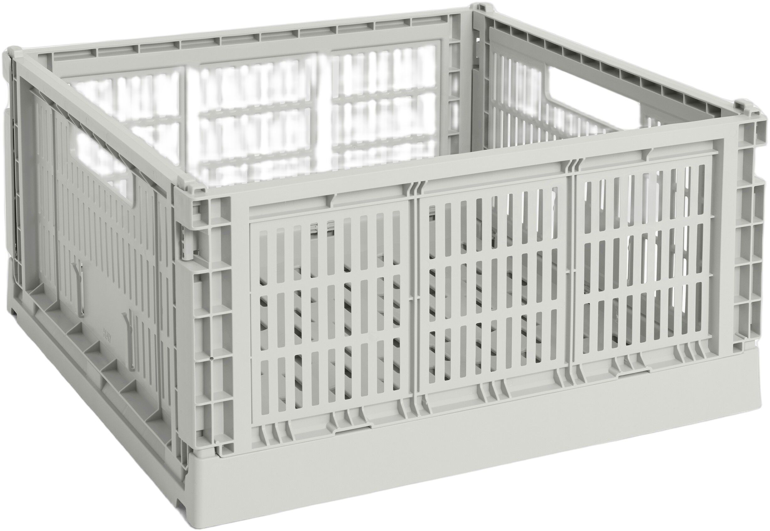 HAY Colour Crate-Large Square-Sage green