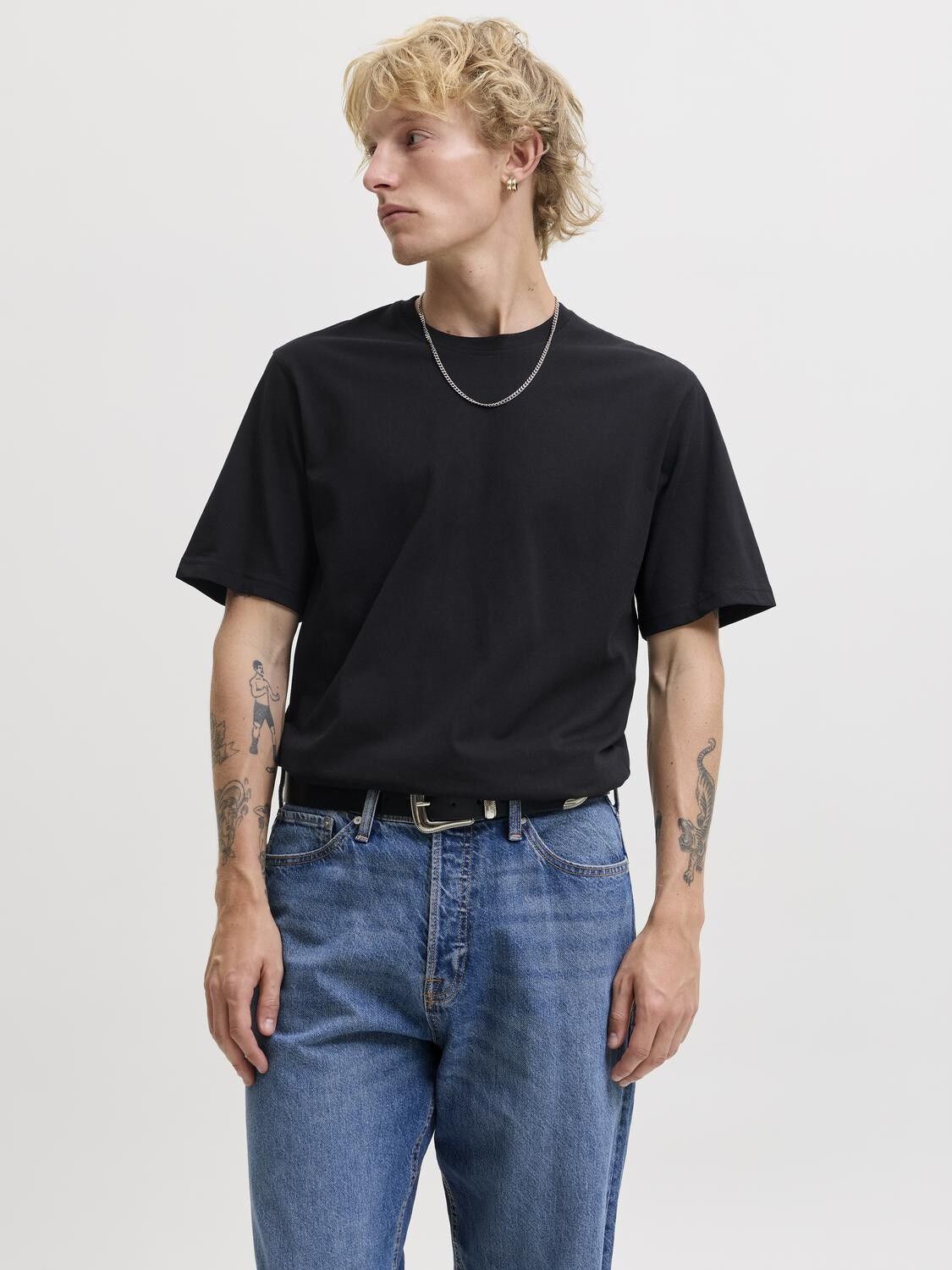 Jacjones Basic Ss Tee 3 Pack W
