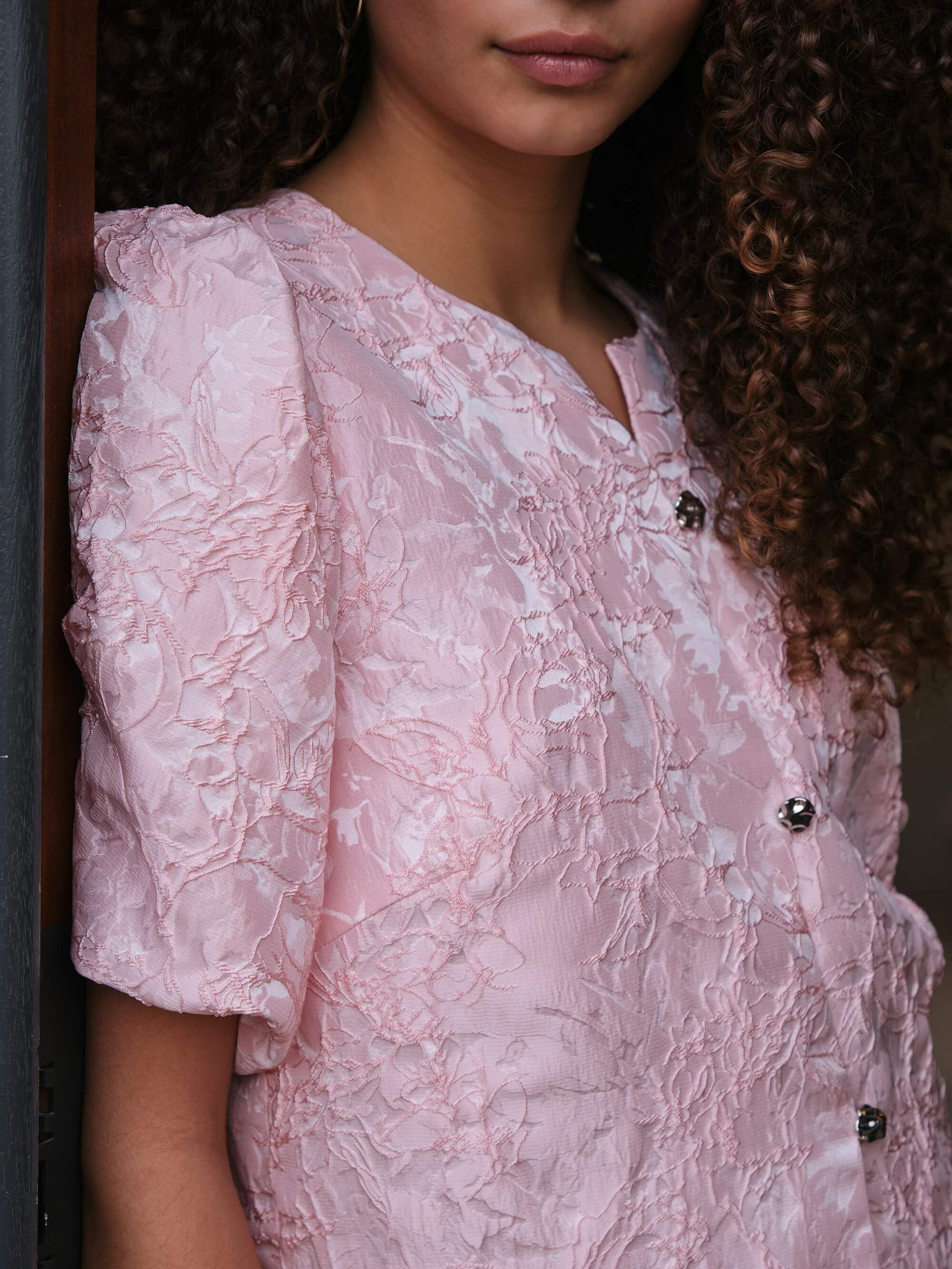 Aisa Soft Brocade Blouse