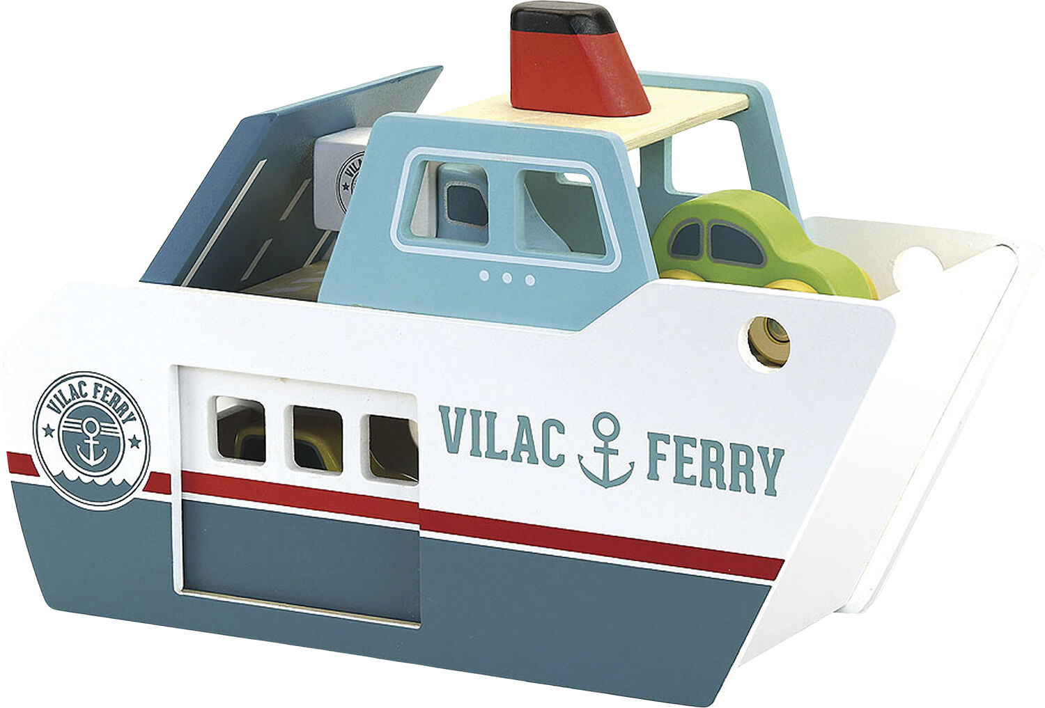 Vilac City - F&aelig;rge med 3 biler