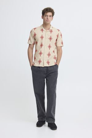 CFLEOPOLD SS EMBROIDERED SHIRT