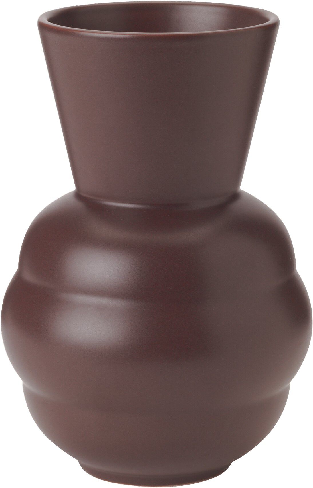 Tortus Archie vase No1 H 21 cm bordeaux