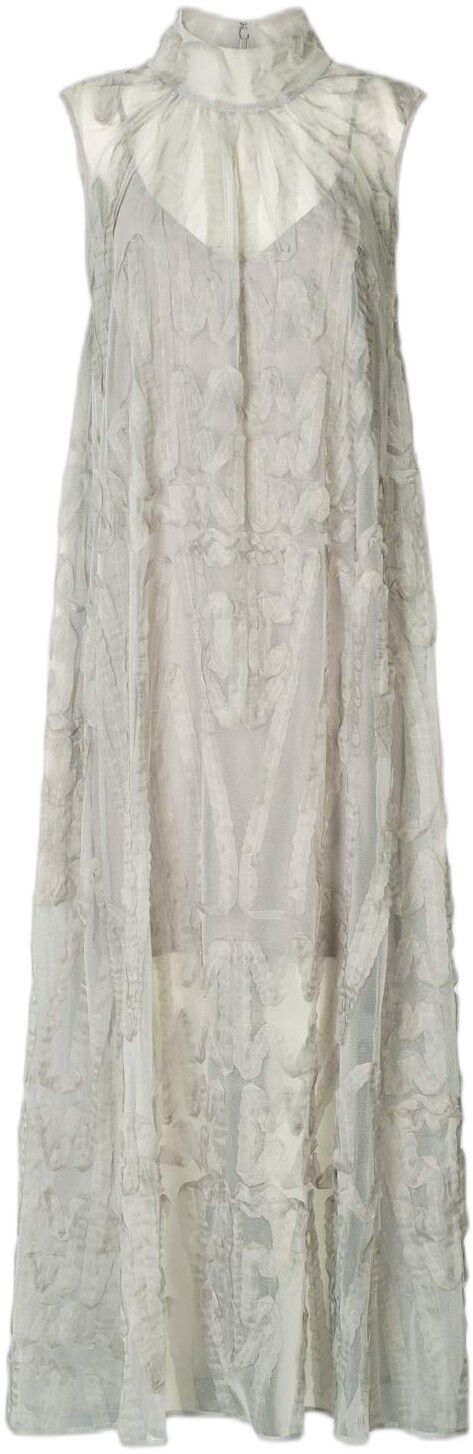 Splash netting long dress - Allison