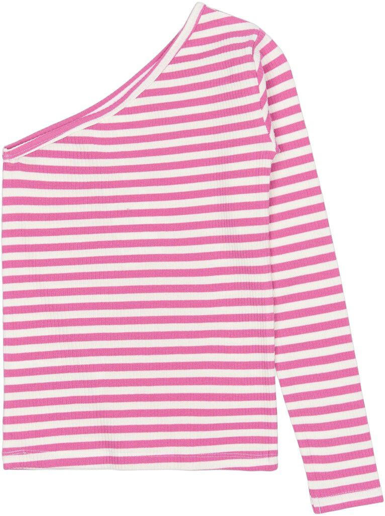 TNMoore One Shoulder Rib Tee