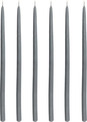 Kjertelys Altri 30 cm 6 stk. Dark Grey Parafin