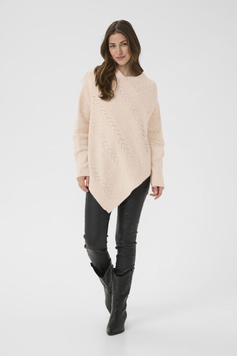 CRHoliday Knit Poncho