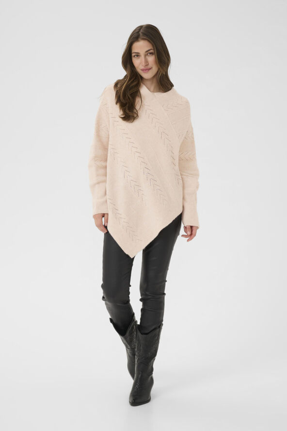 CRHoliday Knit Poncho