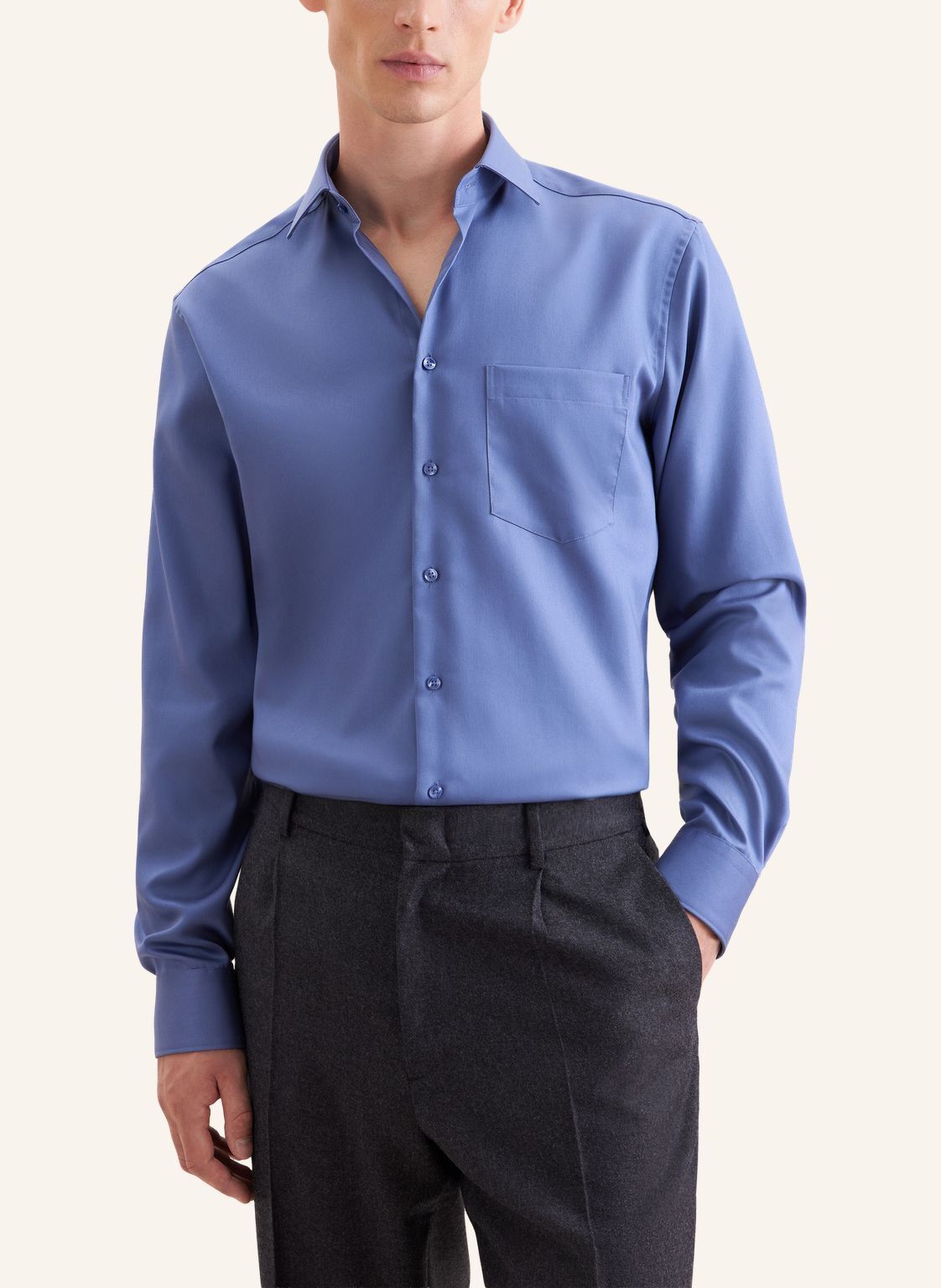 Business shirt Regular 1/1 Kent-Collar Uni