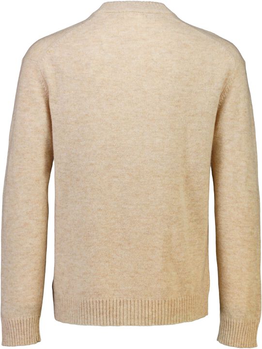 Lambswool button cardigan