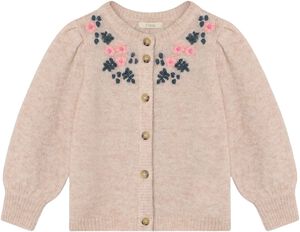 STAR ALPACA EMBROIDERED CARDIGAN