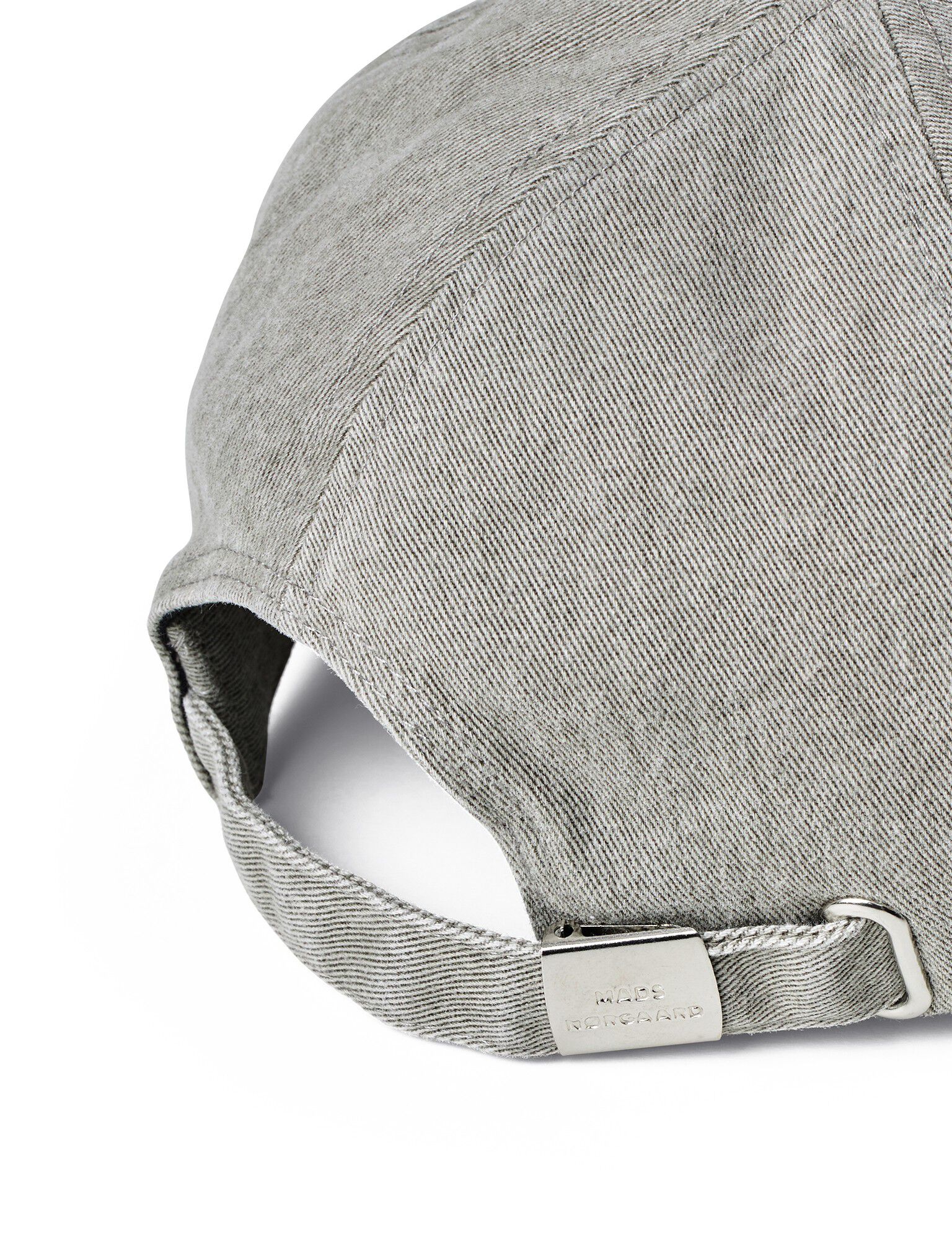 Washed Cotton Twill Mirror Coal Cap