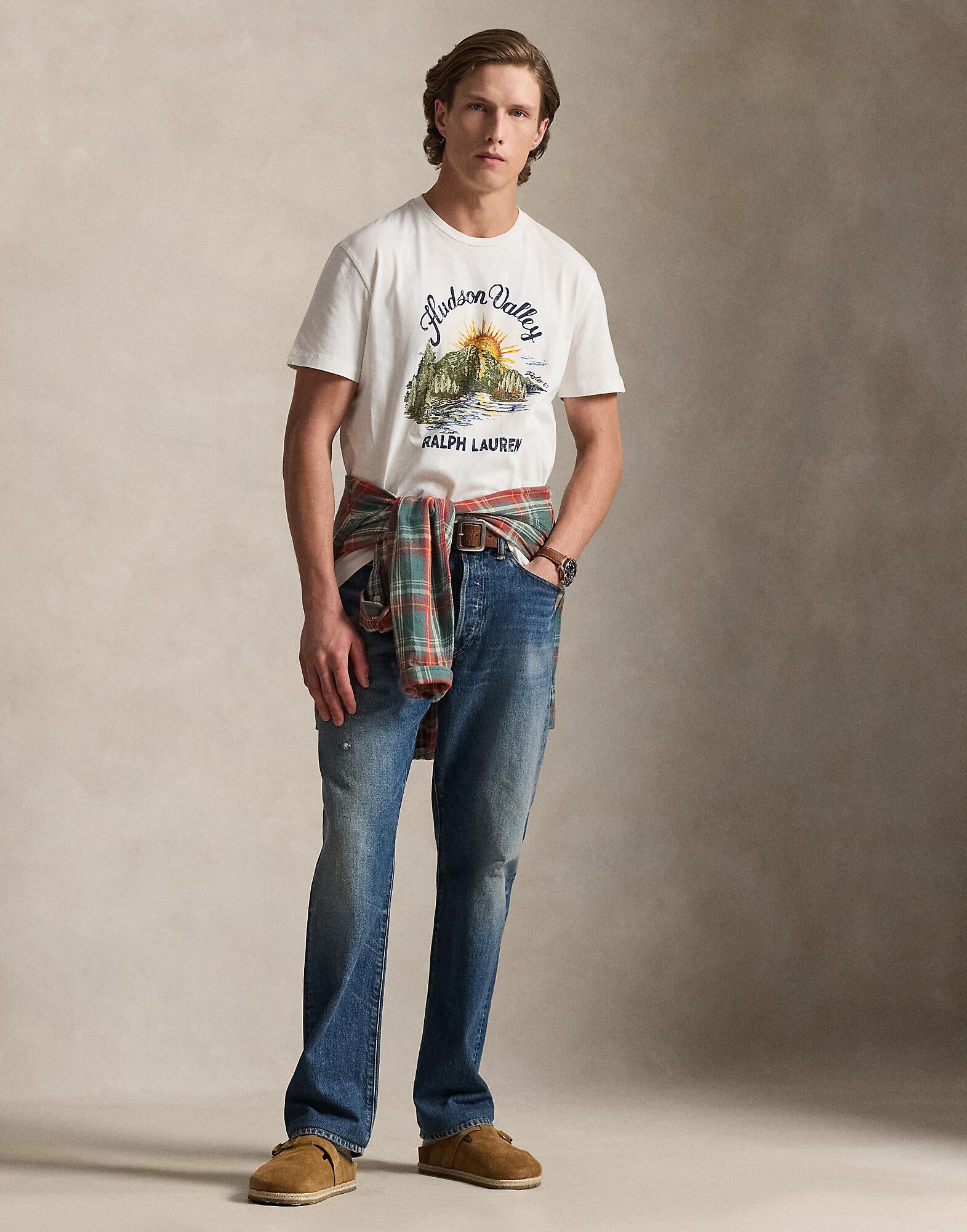 Classic Fit Jersey Graphic T-Shirt