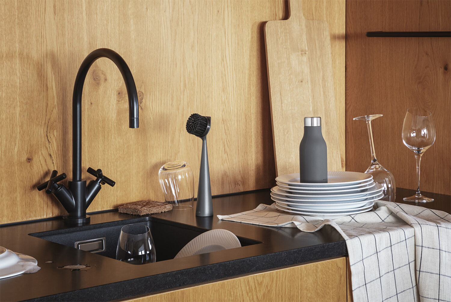 Opvaskeb&oslash;rste Nylonh&aring;r Egrey