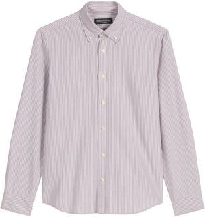 Button down collar, long sleeves, r