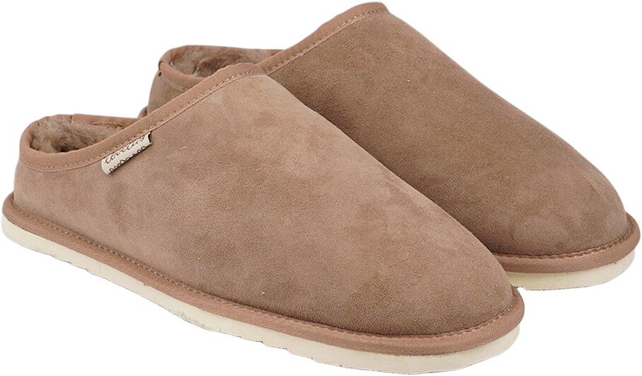 DARWIN - DOUBLE FACED SHEARLING OPEN SLIPPERS