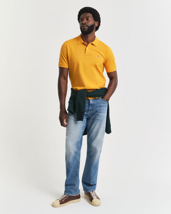 REG SHIELD SS PIQUE POLO