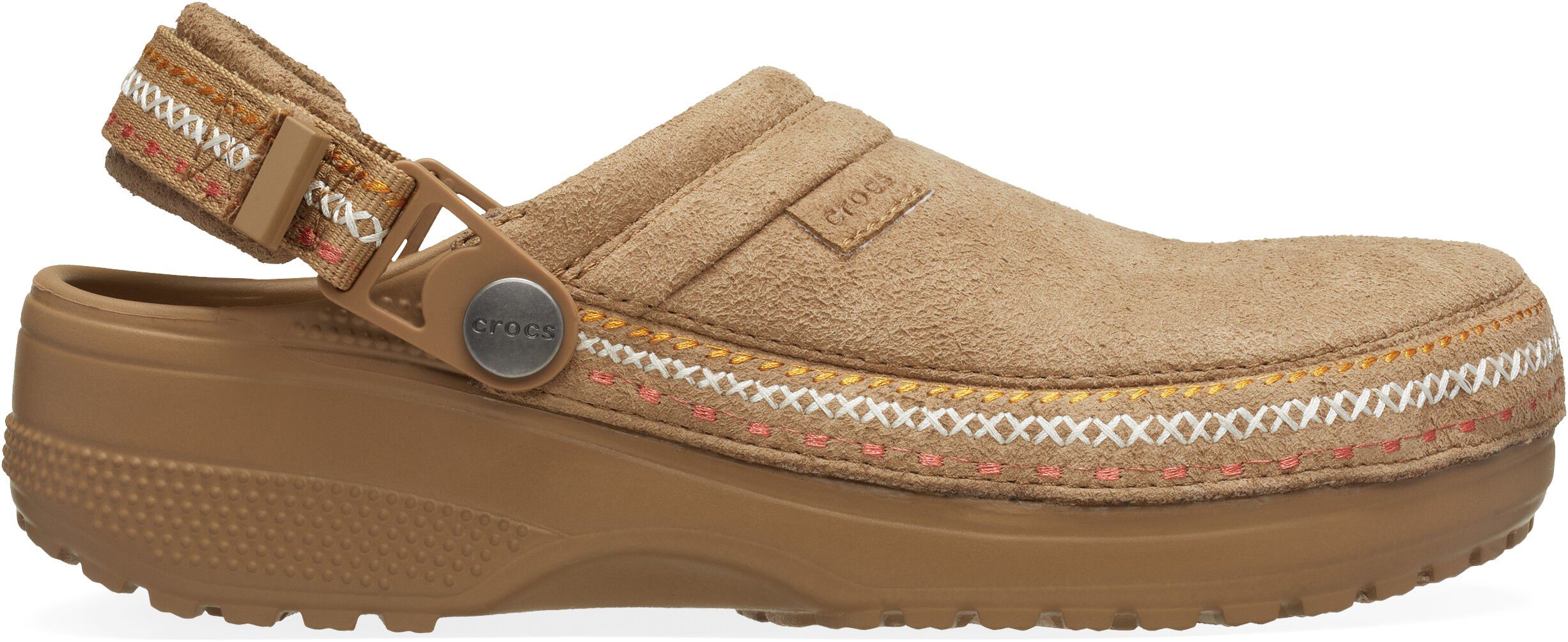 Crafted Vgn Suede Stitch Clog Spa