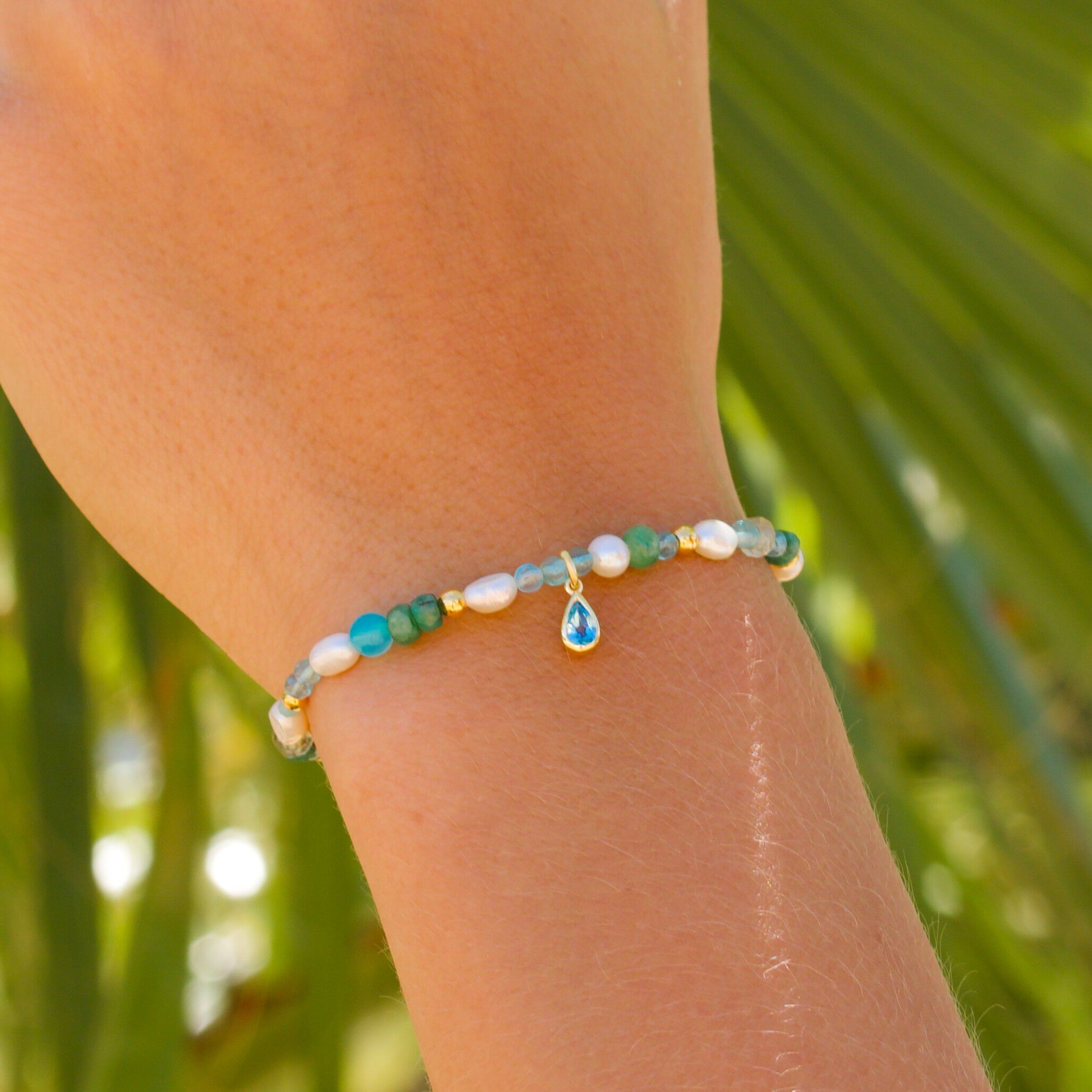 Water Drop Pure Pearl Bracelet