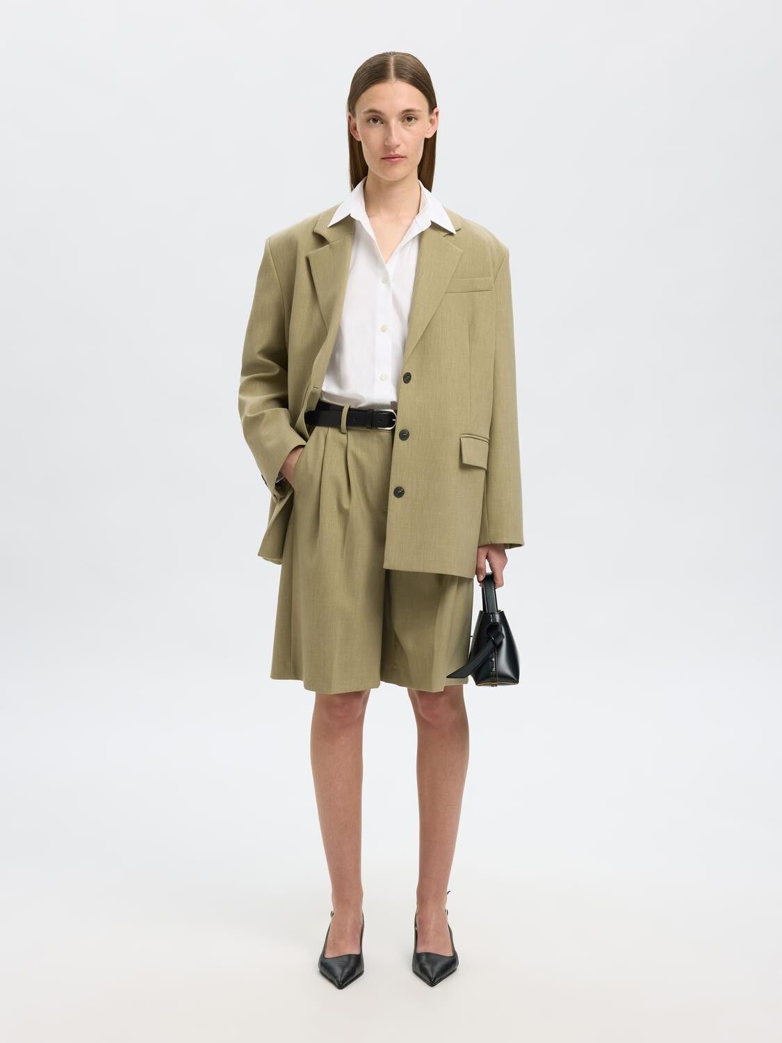 SLFBERMUDA-RITA LANO HW SHORTS