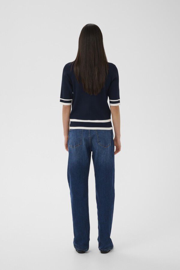 LeenahIW V-Neck Blouse