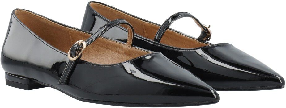 BIABARI Mary Jane Faux Leather
