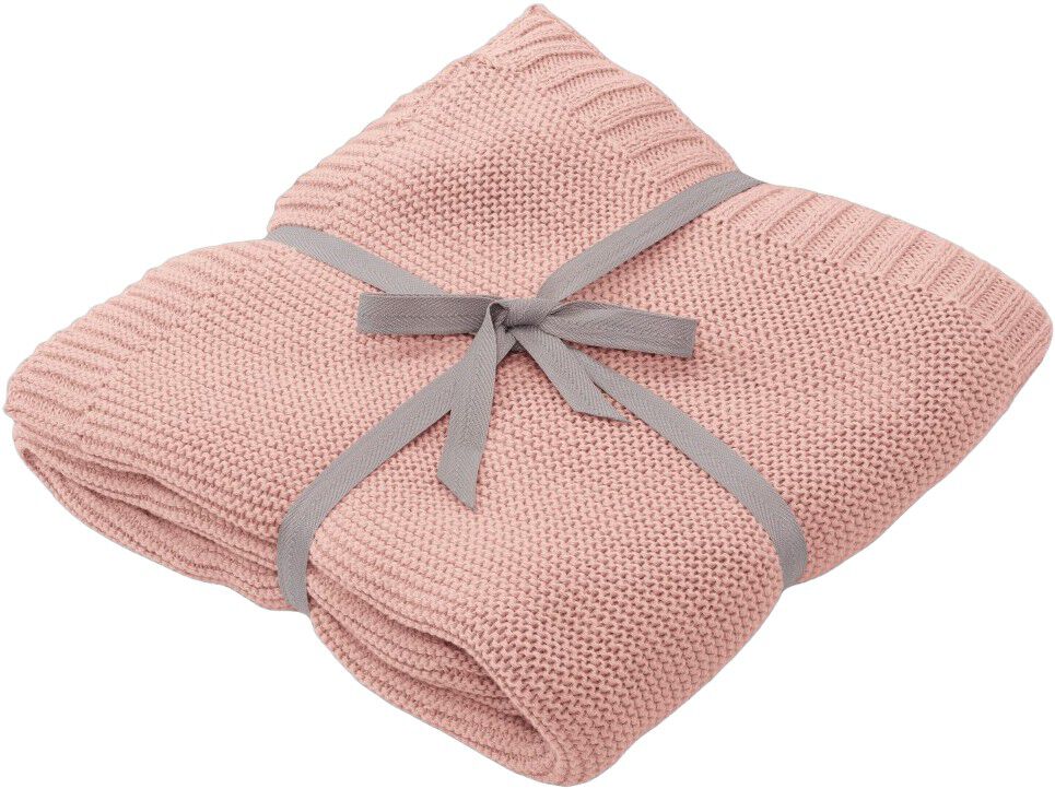 Strikket babyt&aelig;ppe