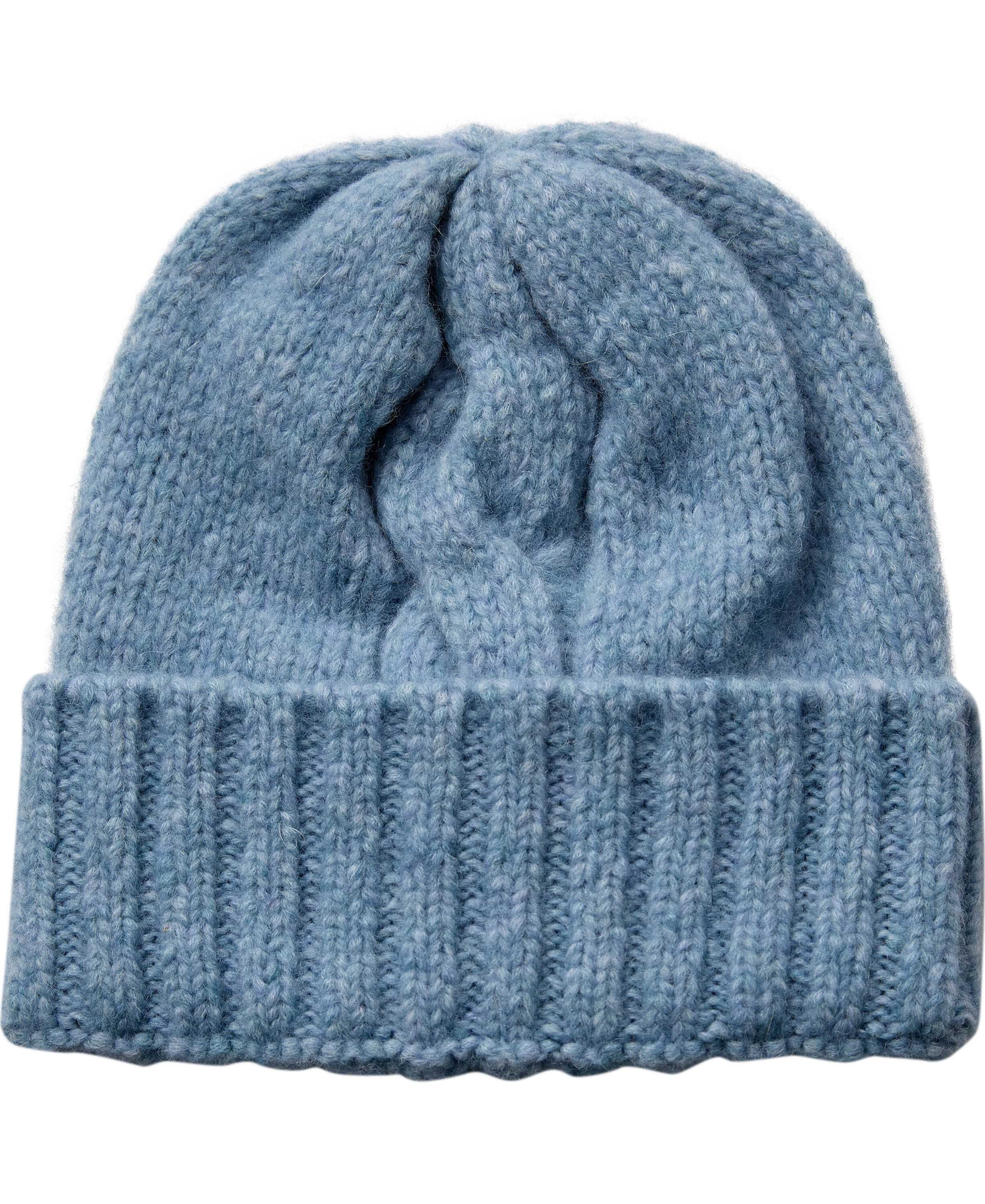 Cable Beanie, Sky Blue
