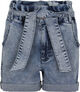 NAHLE HIGH WAIST DENIM SHORTS