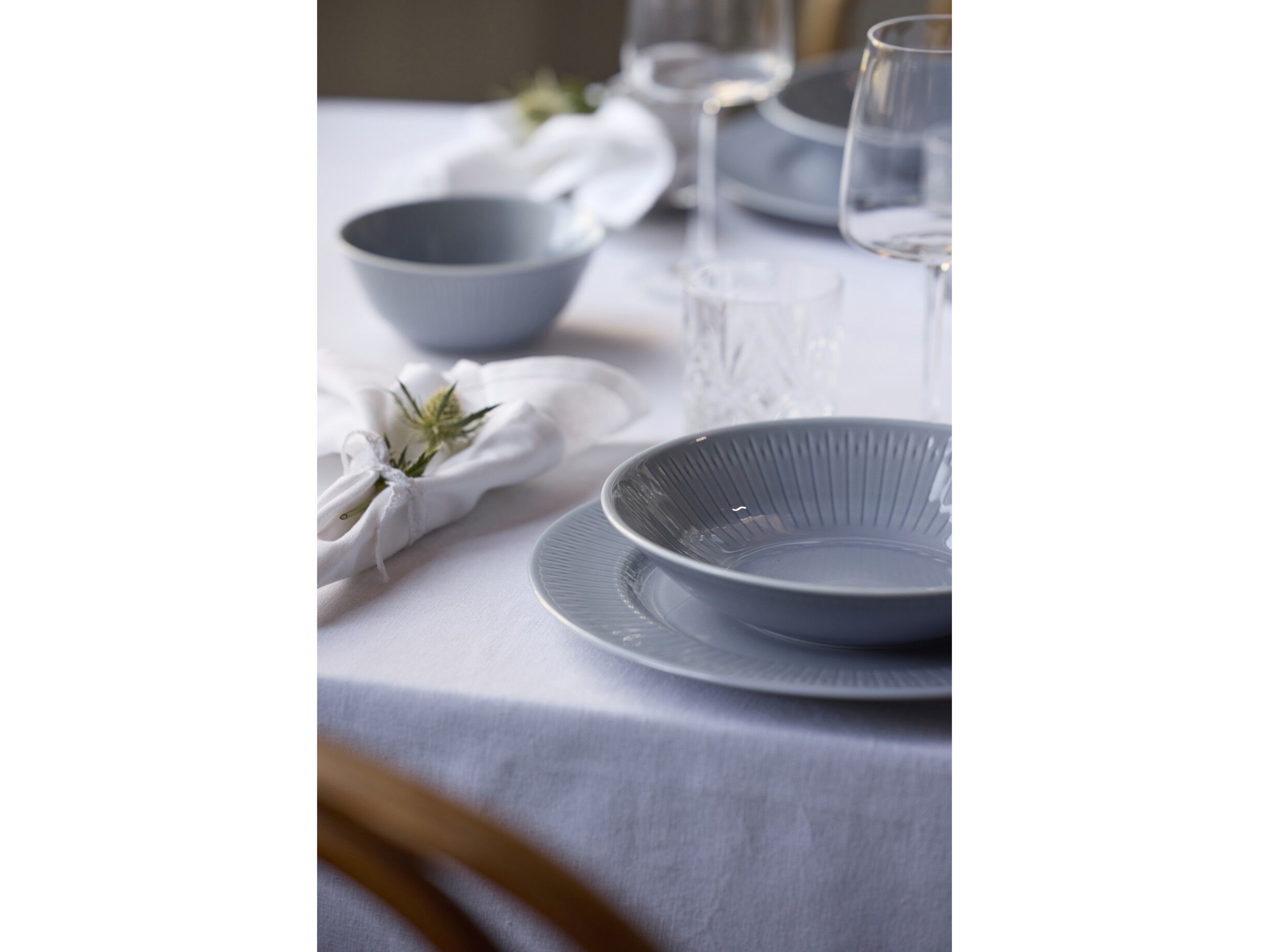 Pastask&aring;l Horizon 21 cm 4 stk. Sea