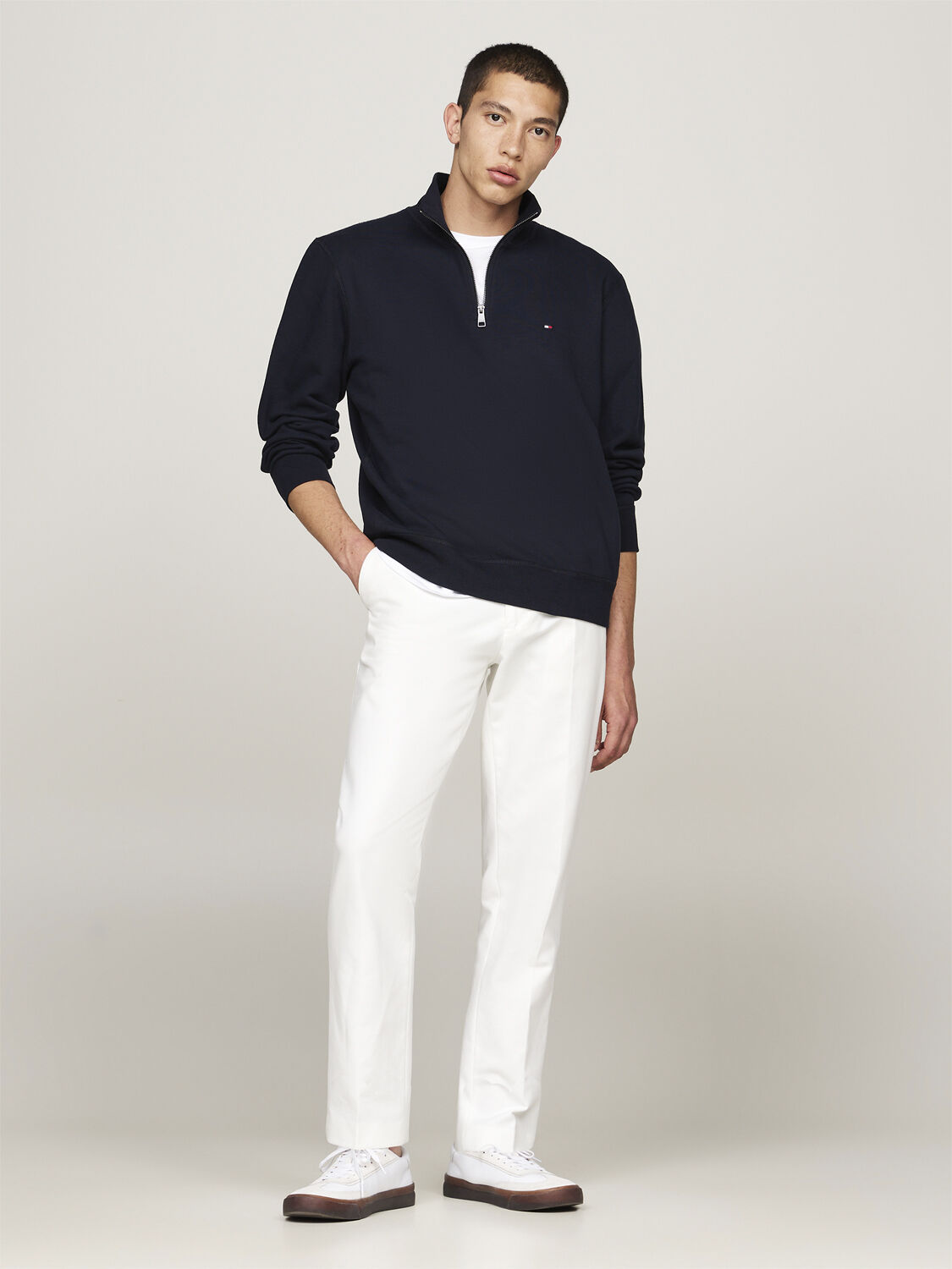 ESSENTIAL FLEECE 1/4 ZIP